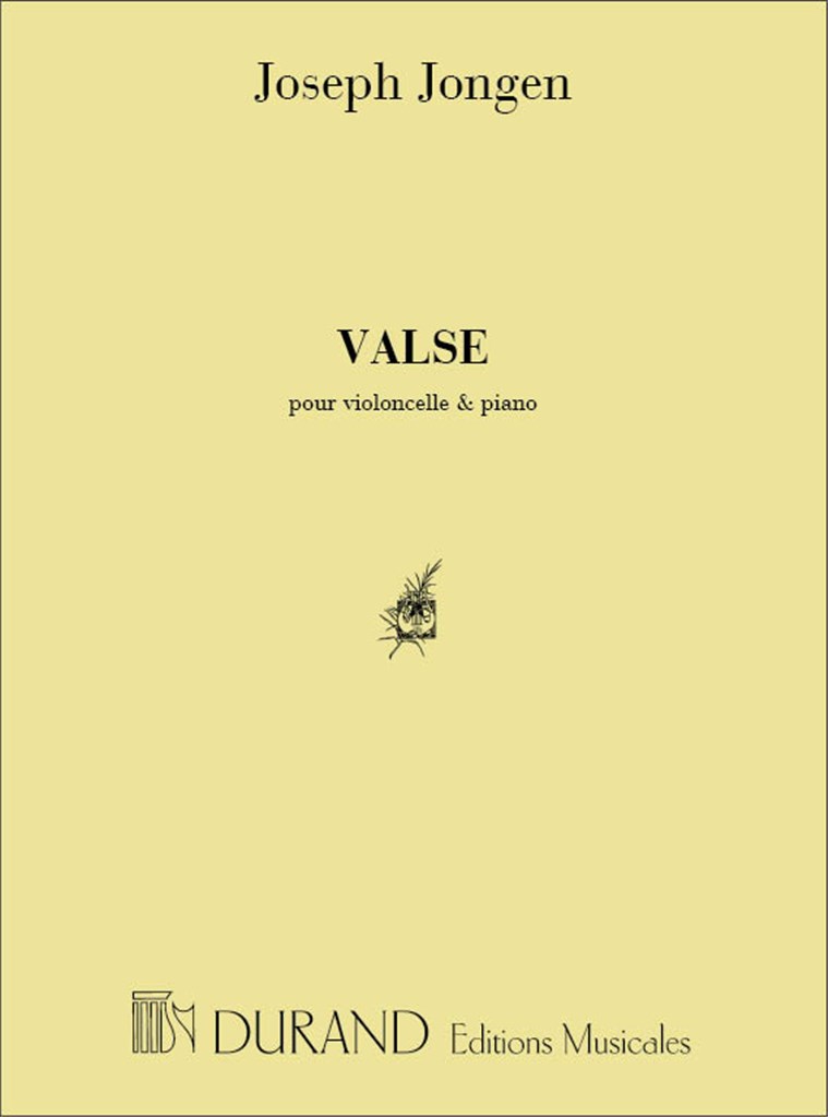 Valse Violoncelle-Piano